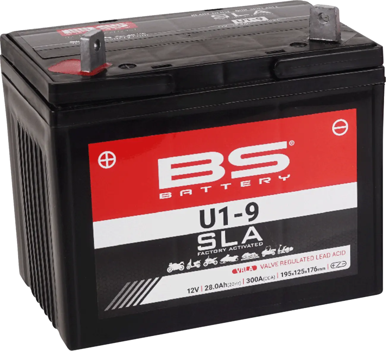 BS Batterie AGM 12V 28Ah - Wartungsfreie Batterie