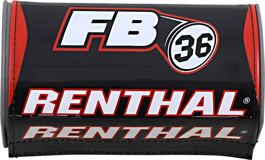 Renthal Fatbar36™ Lenkerpolster – Schwarz, Rot, Weiß