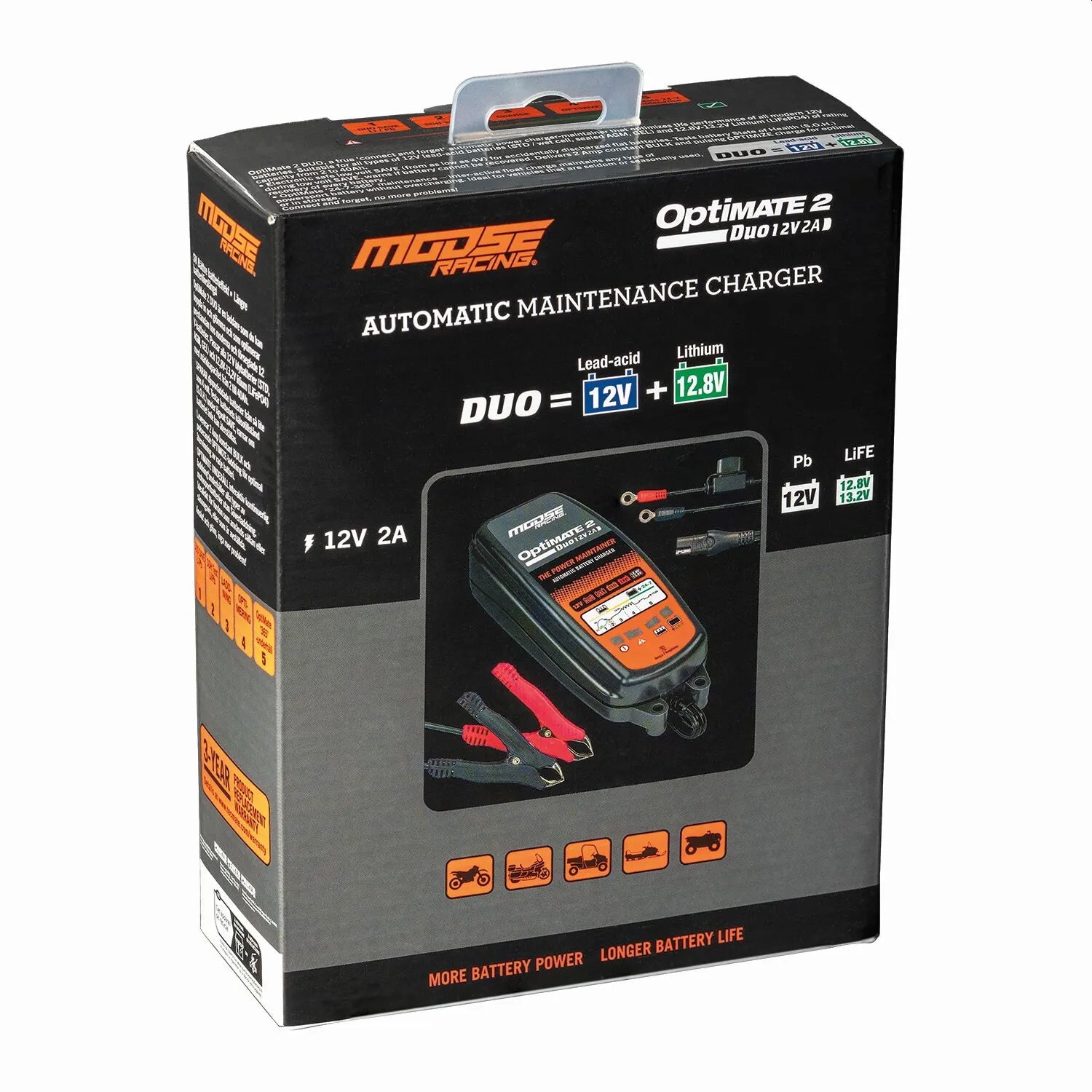 Moose Offroad Optimate 2 Duo Akkuladegerät EU