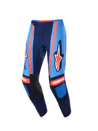 Alpinestars Techstar Nomur Hose - Blau/Orange/Marineblau