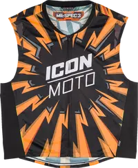 Icon Mil-Spec 3™ Weste – Schwarz/Orange