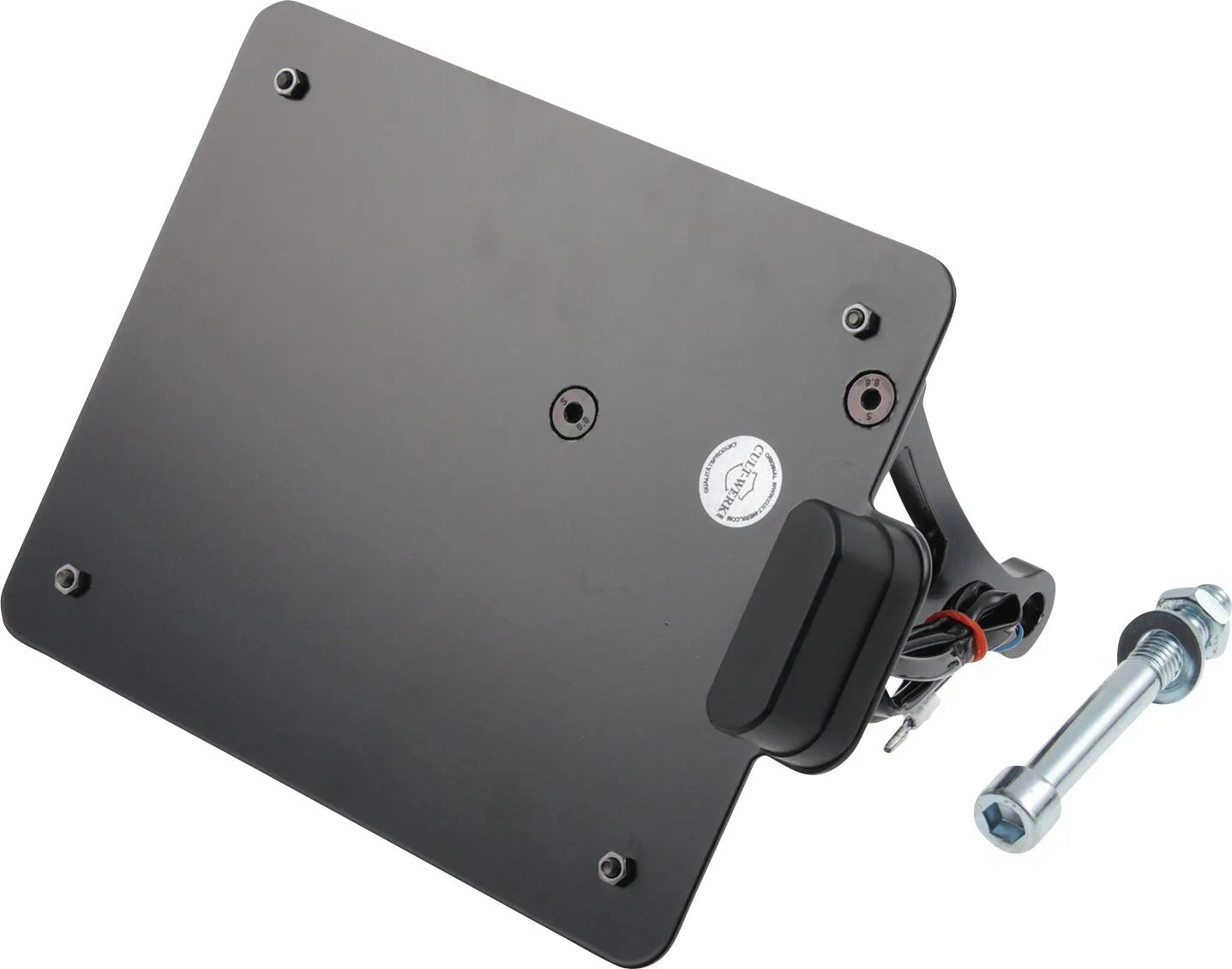 Cult Werk Kennzeichenhalter mit LED-Beleuchtung