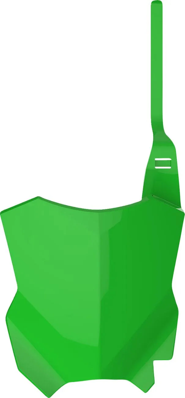 Polisport grünes vorderes Nummernschild