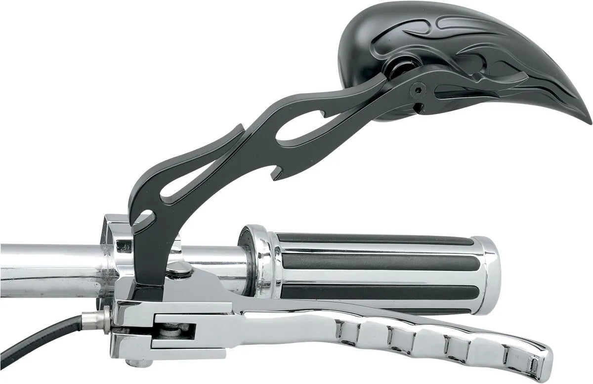 Drag Specialties Flammen-Tropfenspiegel