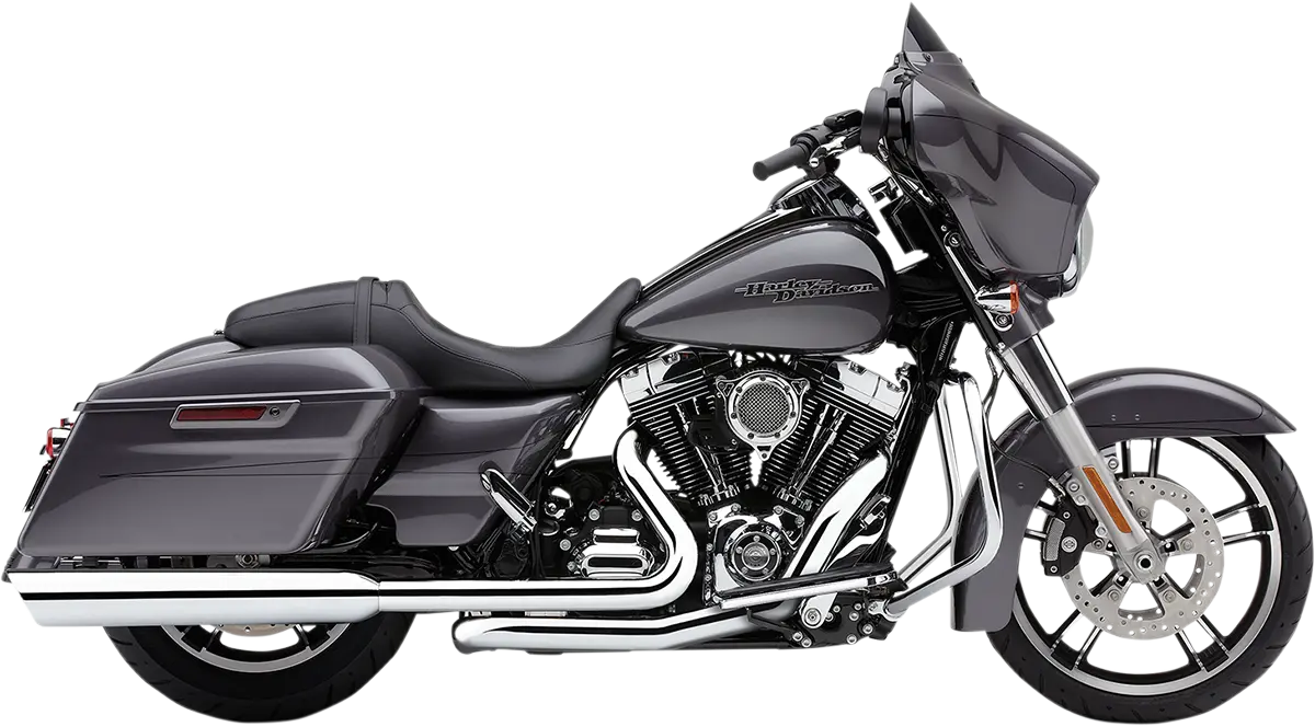 Cobra 909 Twins Slip-on-Schalldämpfer mit geschwungenen Endrohren