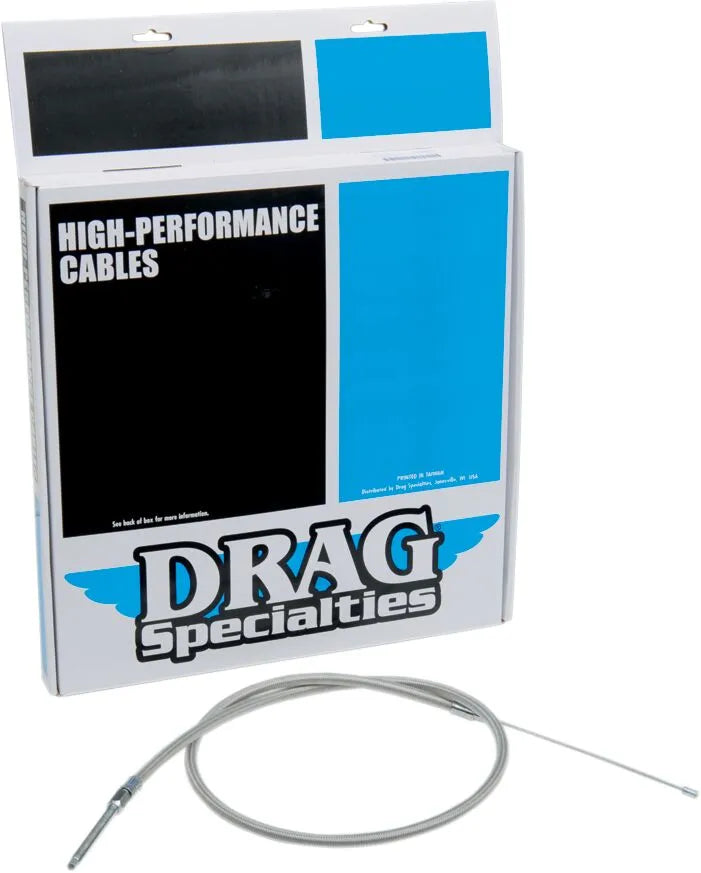 Drag Specialties Geflochtener Kupplungszug aus hocheffizientem Edelstahl