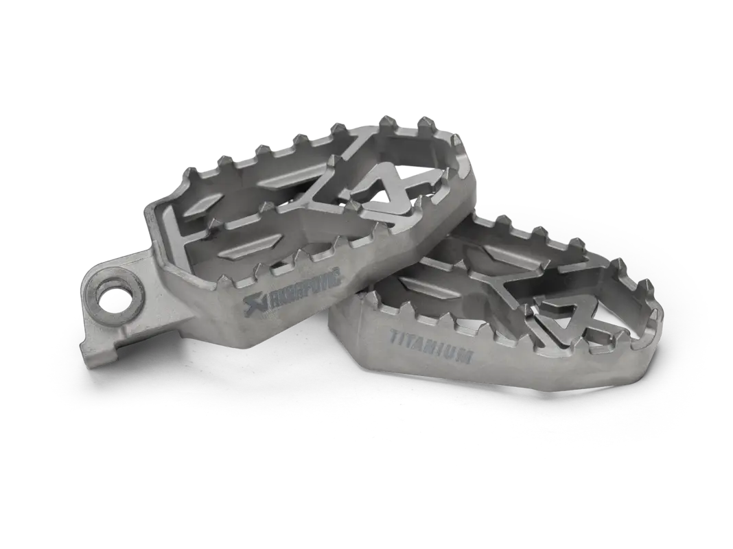 Akrapovic Titan-Fußrasten