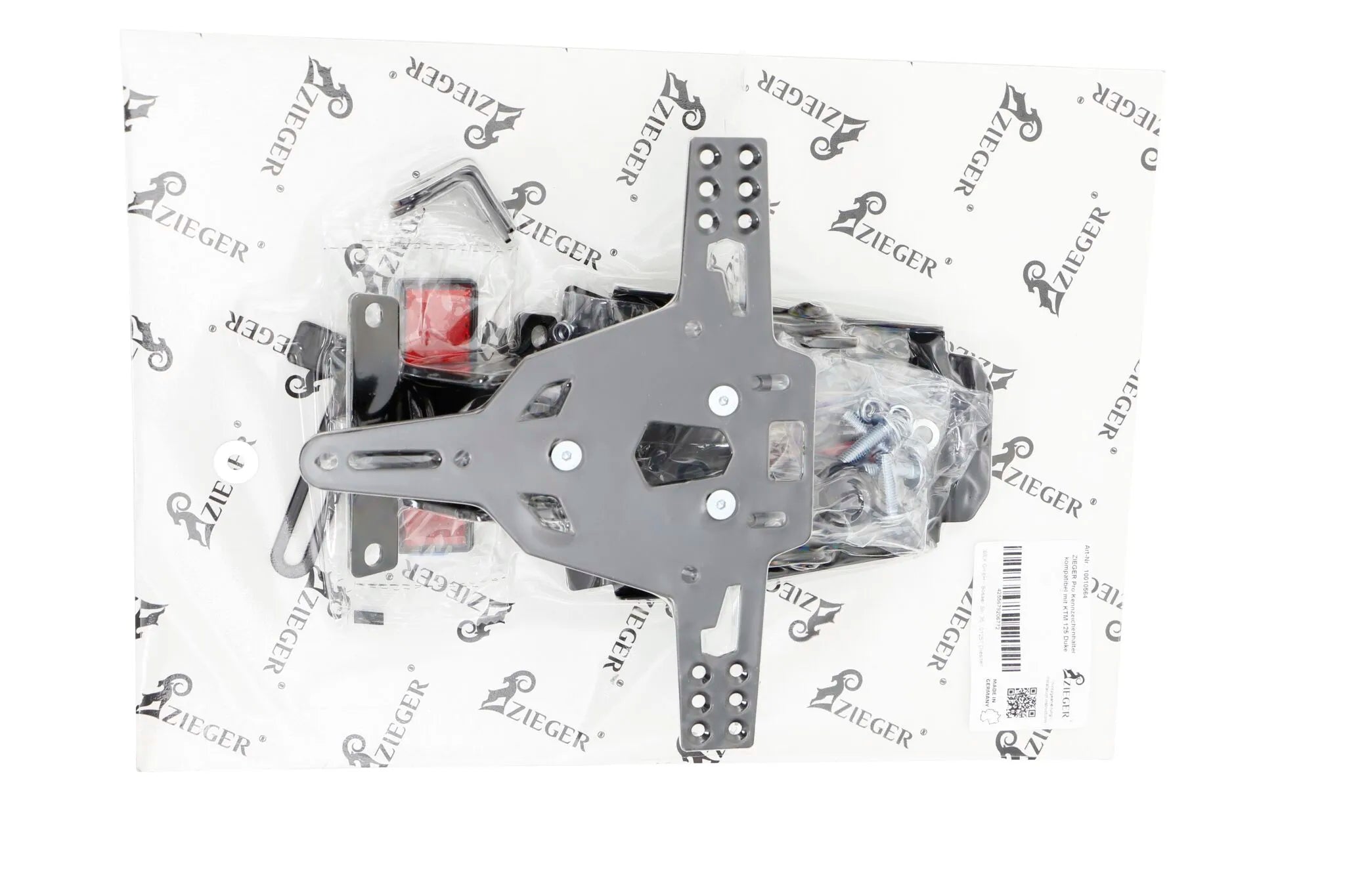 Zieger Pro Kennzeichenhalter Typ B für KTM