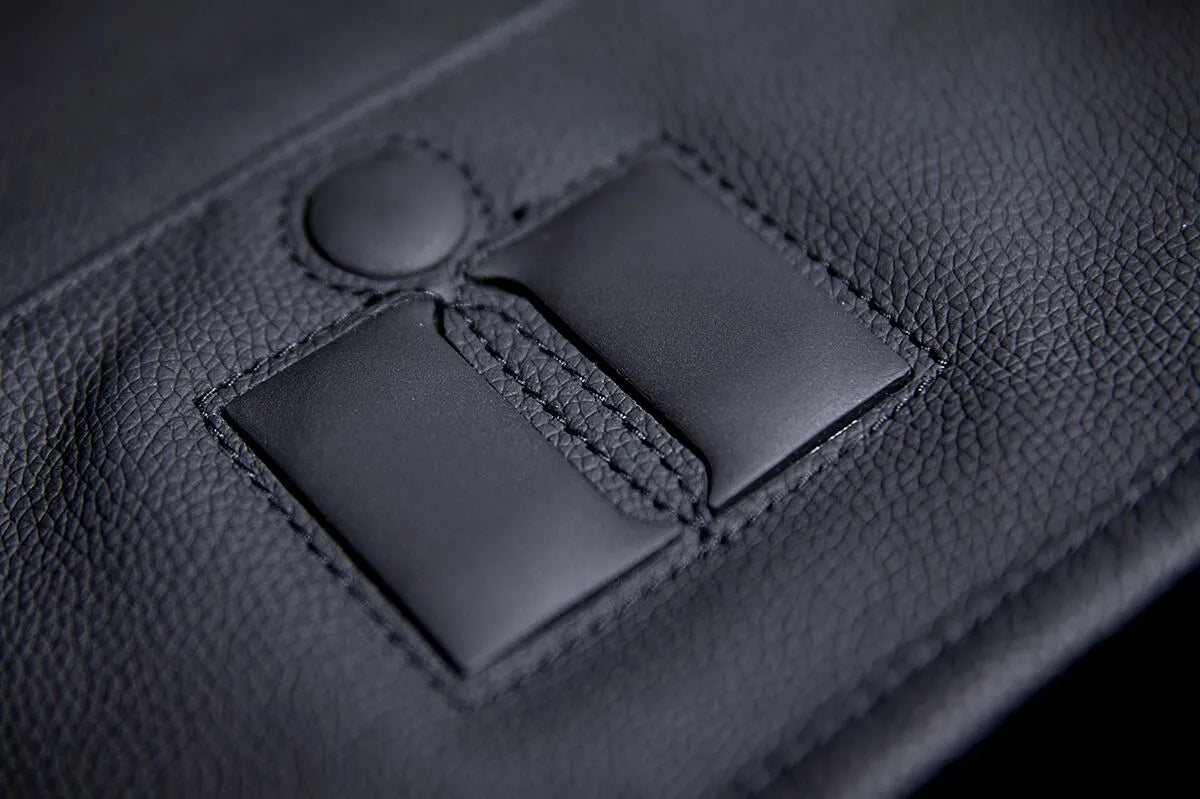 Icon Regulator™ D3o® Lederweste - Schwarz