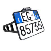 Heinz Bikes Kennzeichenhalterung für 3/4"-Achsen