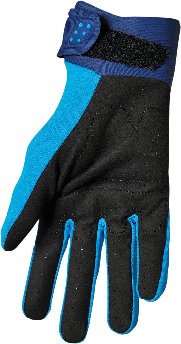 Thor Spectrum Jugendhandschuhe – Blau/Marineblau