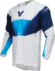 Thor Launchmode Storm Jersey - Blau/Weiß/Marineblau