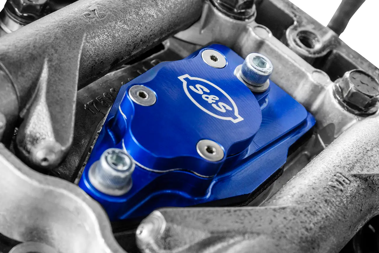 S&amp;S Cycle Billet-Zylinderkopfentlüftung – Leistungssteigerung
