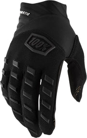 100% Airmatic Handschuhe für Motocross - Schwarz/Anthrazit