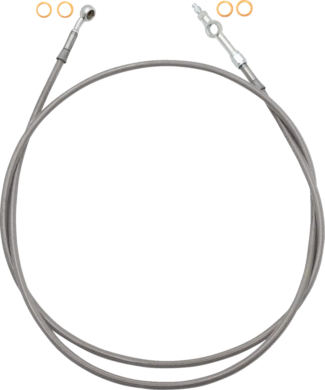 Fat Baggers Inc. Ez Install Bremsleitung für ABS-Modelle (66")