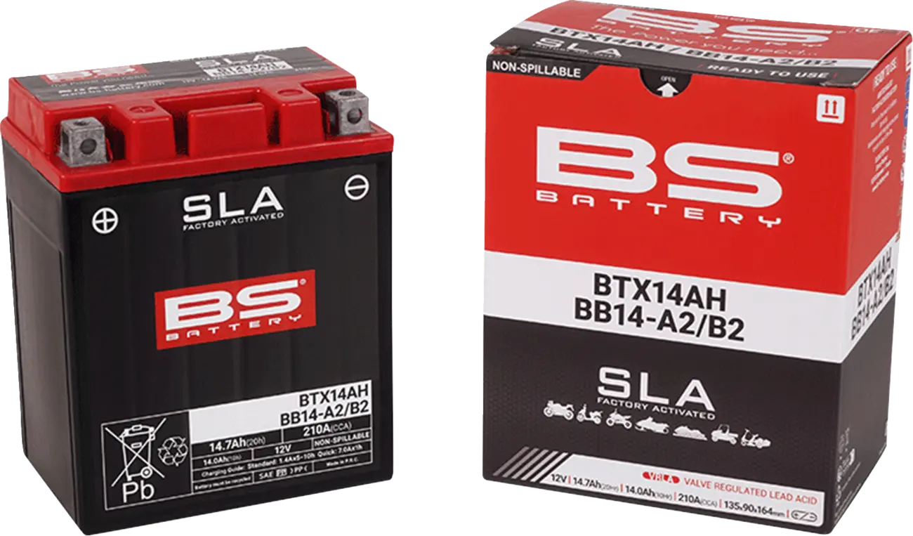 BS Batterie AGM wartungsfreie Batterie - 12 V 14 Ah