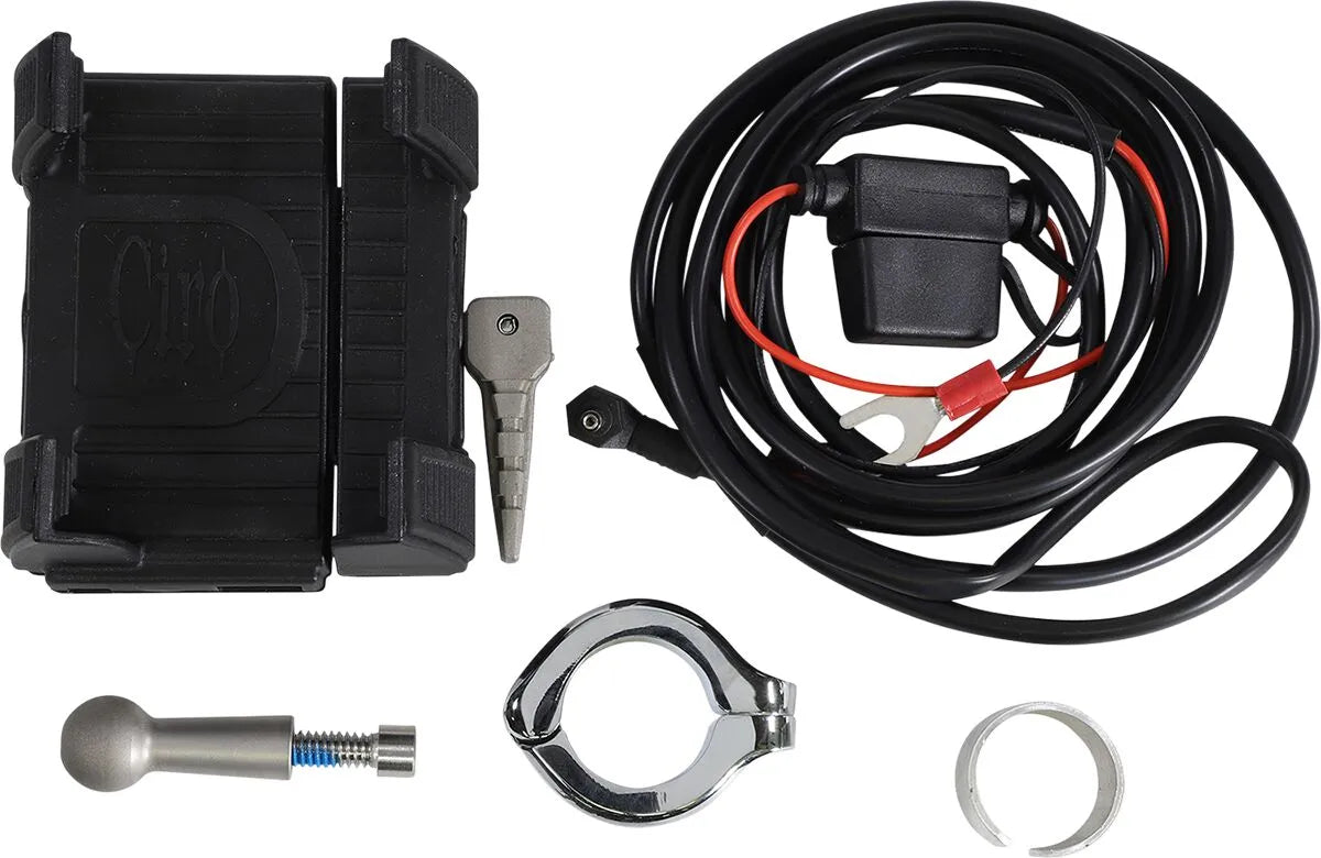 Ciro Smartphone-/GPS-Halterung mit Ladegerät