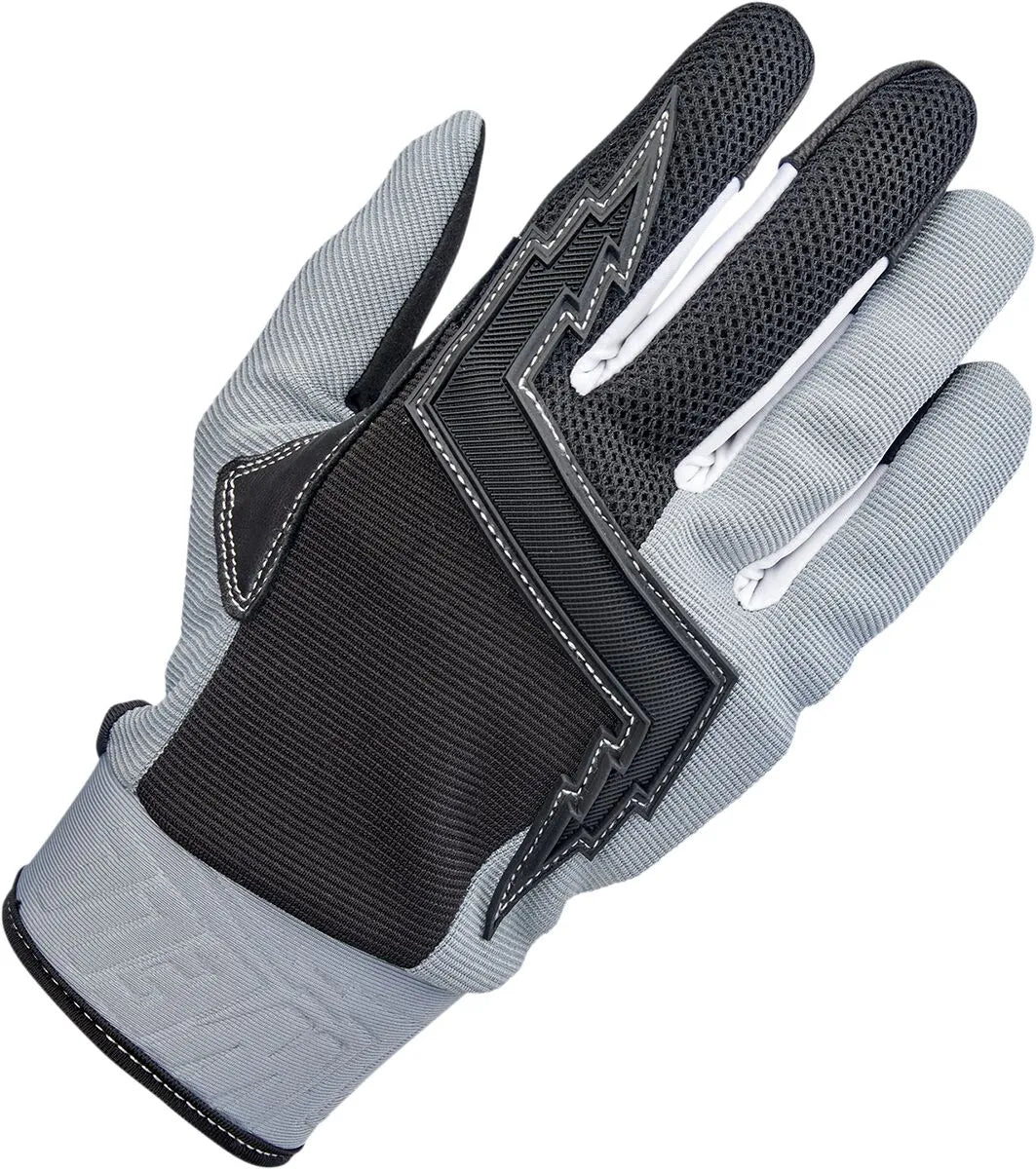 Biltwell Baja Handschuhe, Motocross-inspiriert - Schwarz/Grau