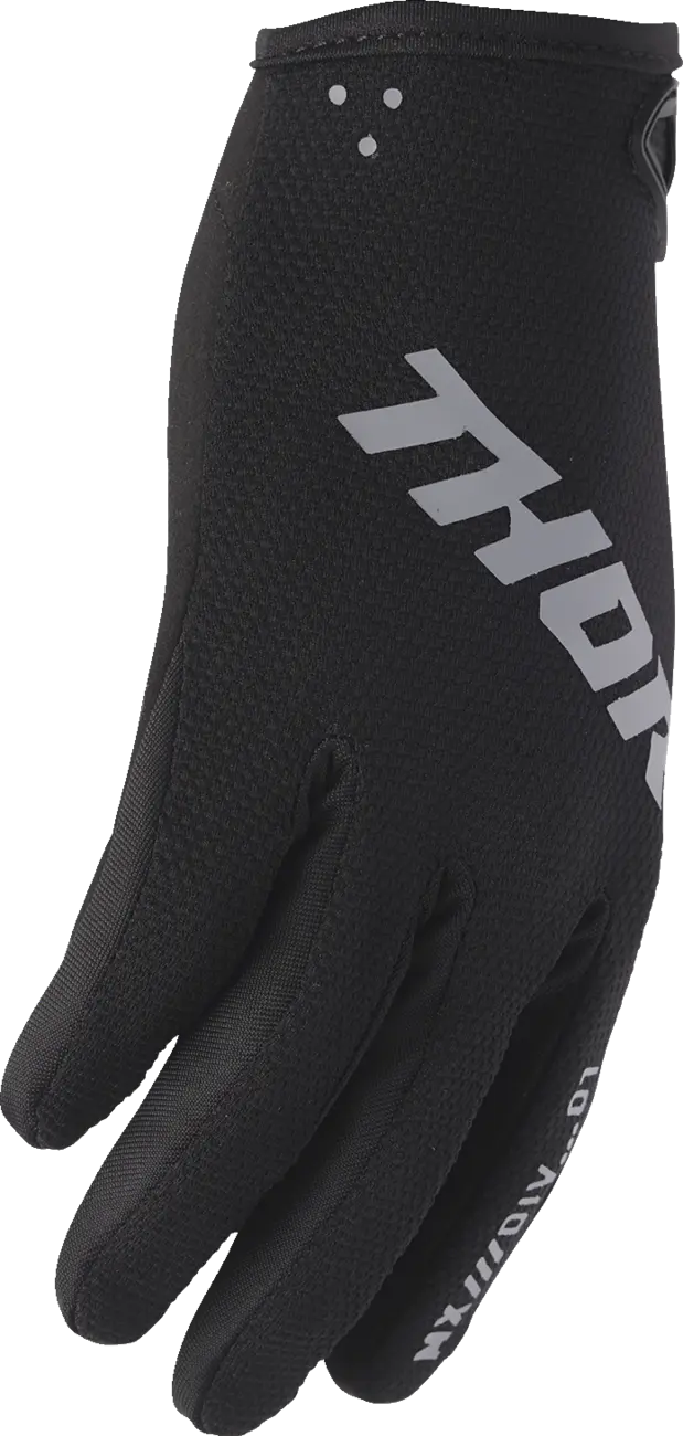 Thor Youth Ridemode Static MX Handschuhe - Schwarz