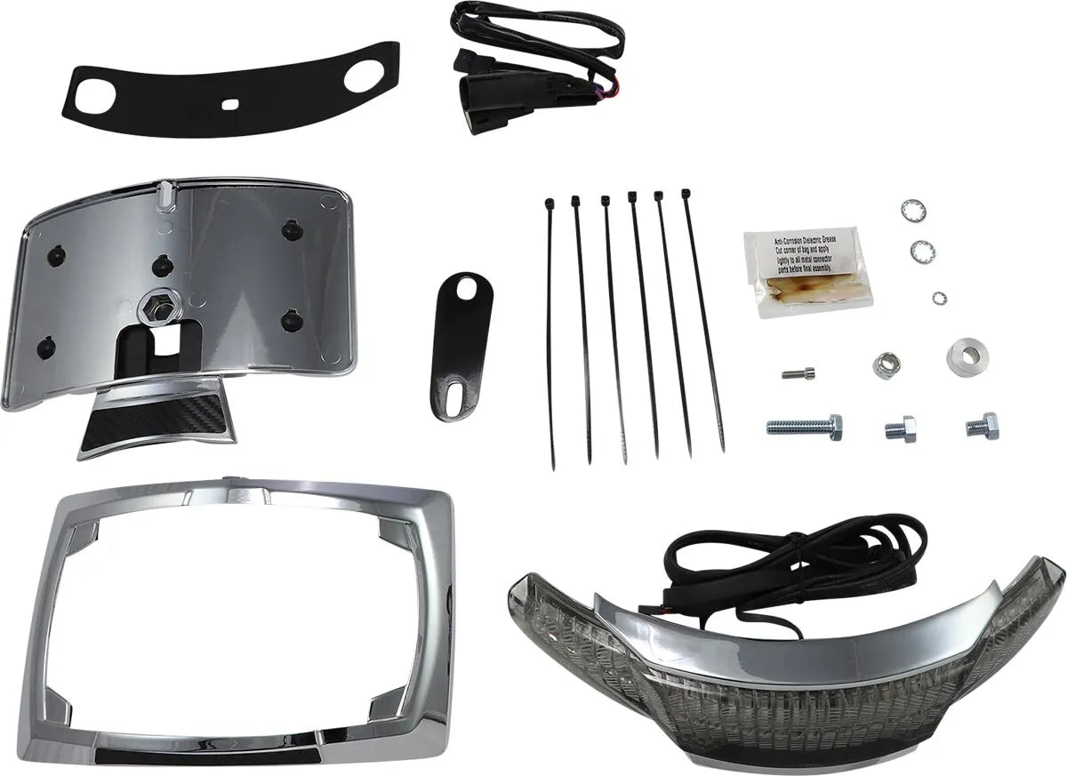 Ciro Latitude LED-Rücklicht und Kennzeichenhalterung