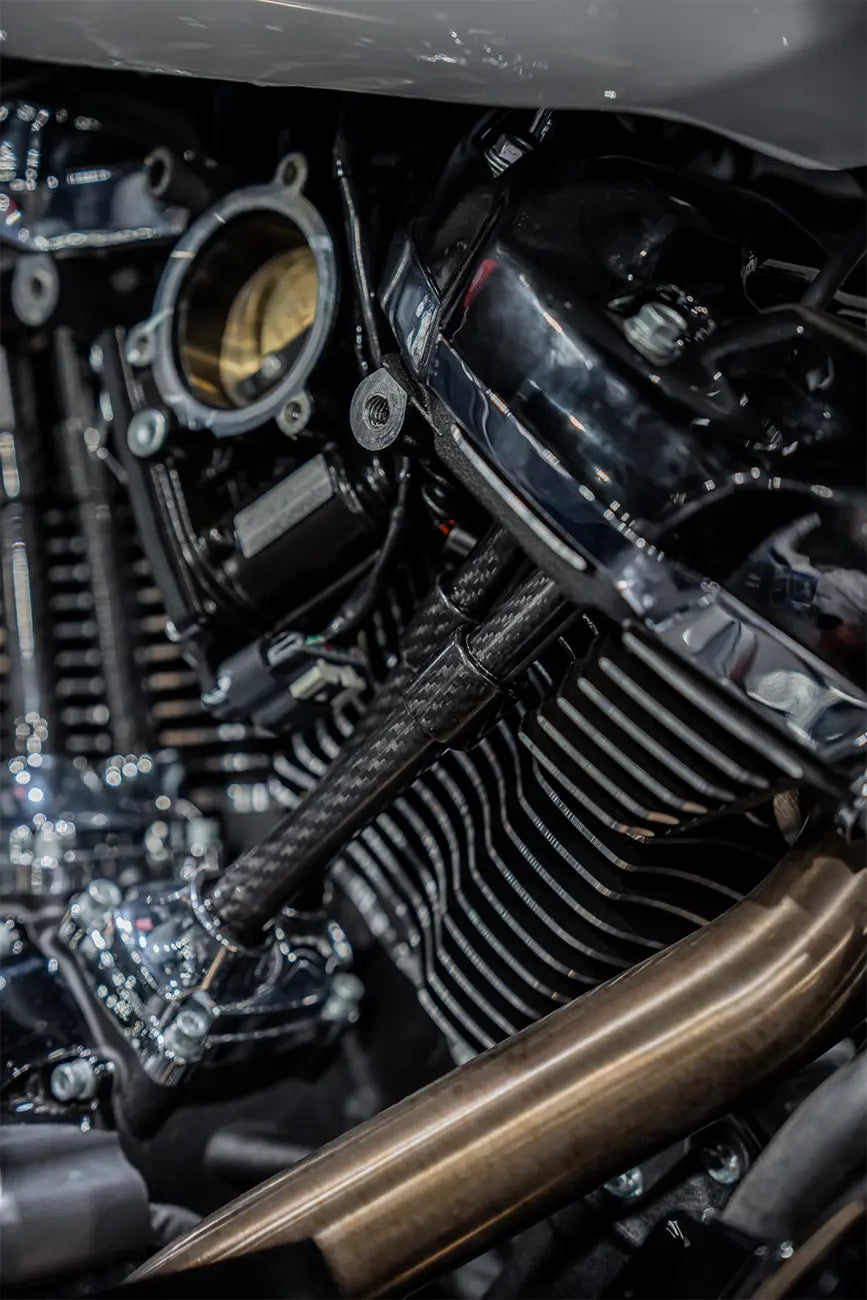 Slyfox Schubstangenabdeckungen aus Kohlefaser