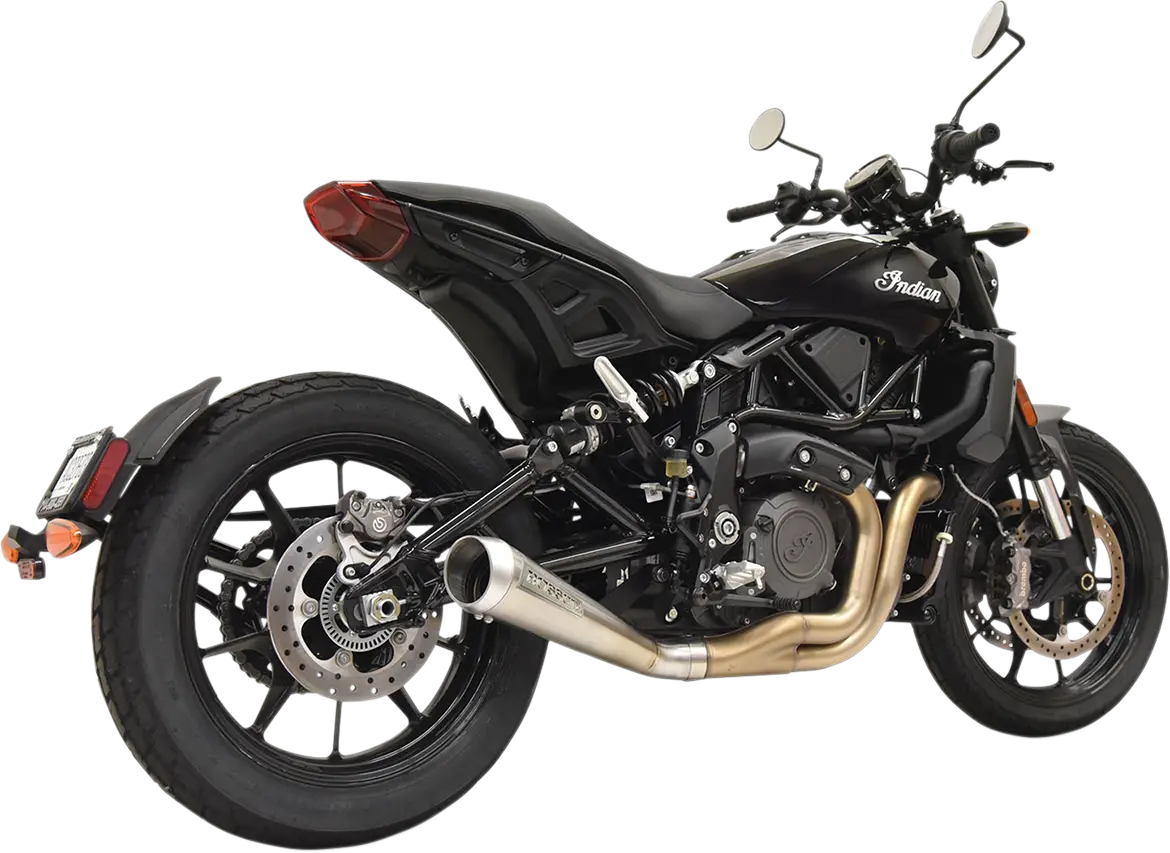 Bassani Xhaust 4" Kurzer Megaphon-Schalldämpfer