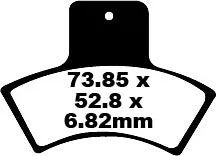 EBC TT Sport Carbon Fusion Bremsbeläge