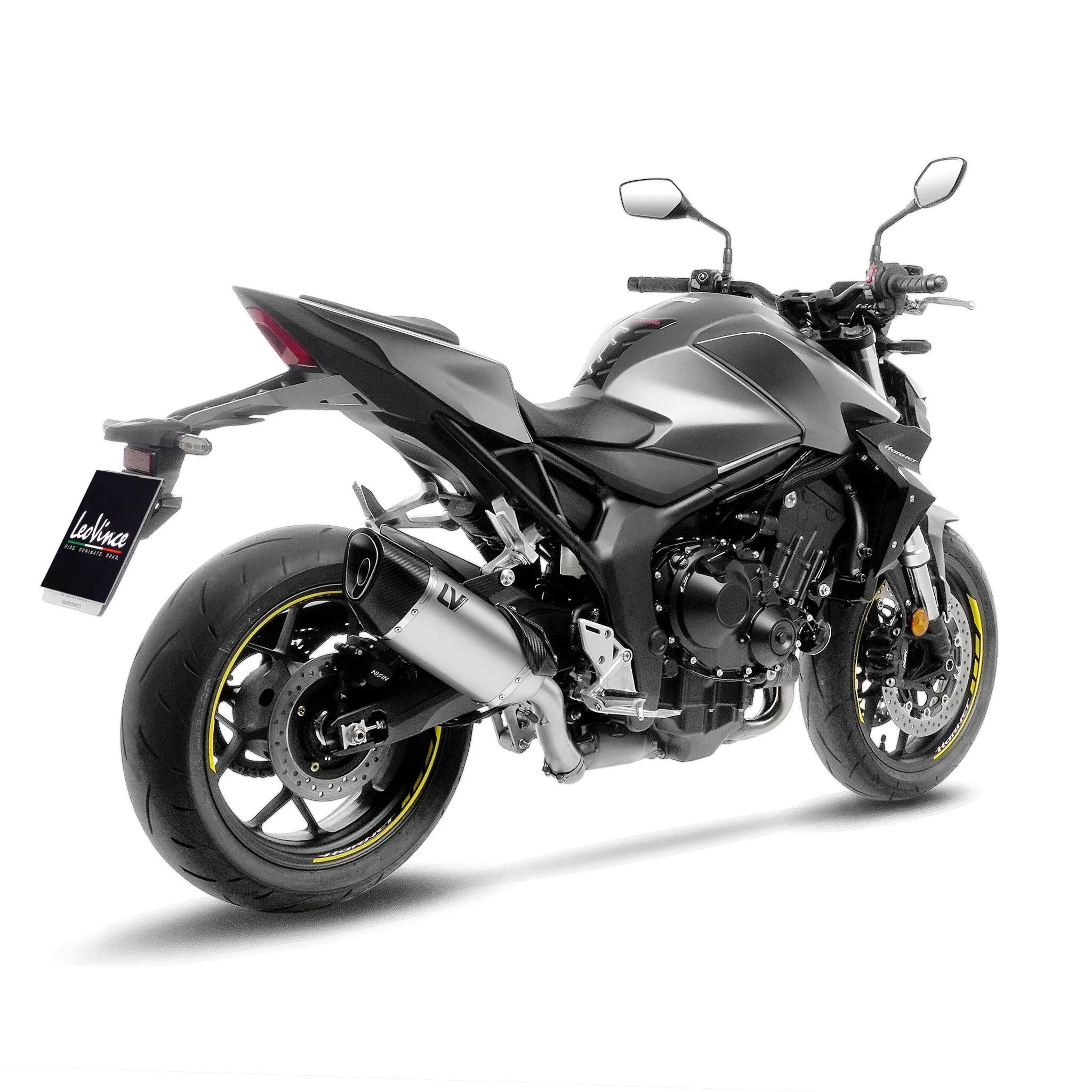 Leovince LV-14R Edelstahl-Slip-on-Schalldämpfer