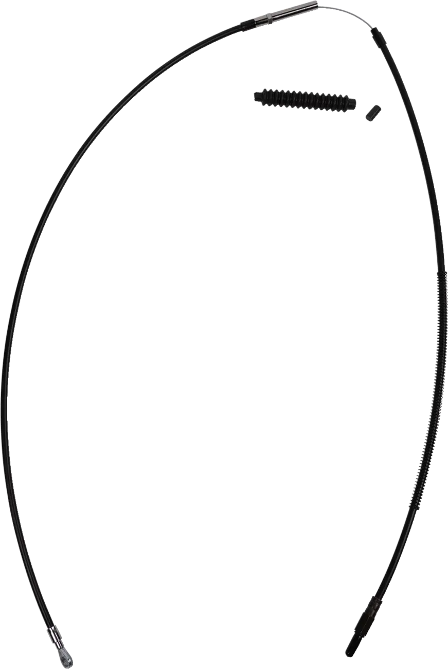 Barnett Hochleistungs-Kupplungszug – Schwarzes Vinyl