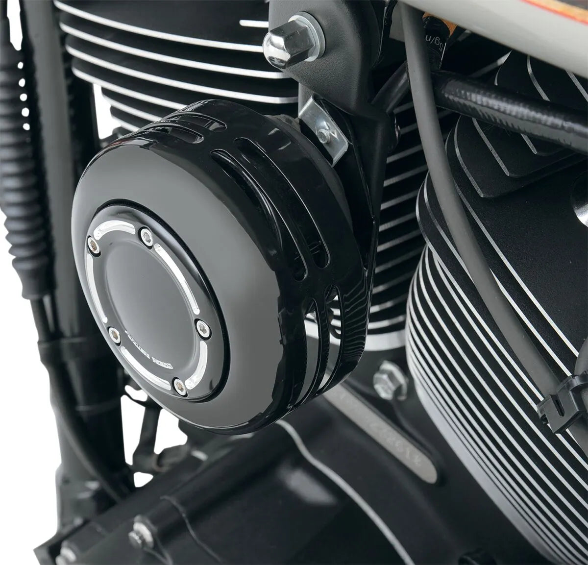 Arlen Ness Hornabdeckung - Schwarzer Stahl