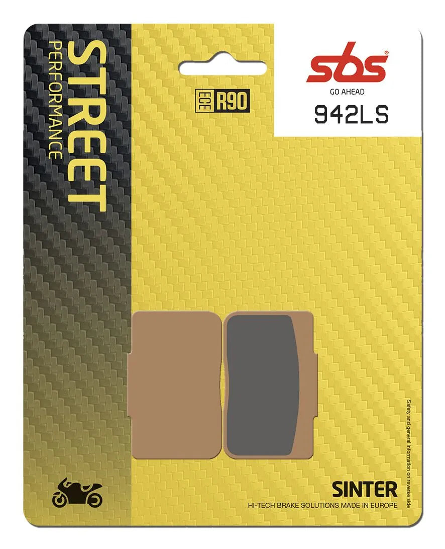 SBS LS Street Excel Sinter-Bremsbeläge hinten