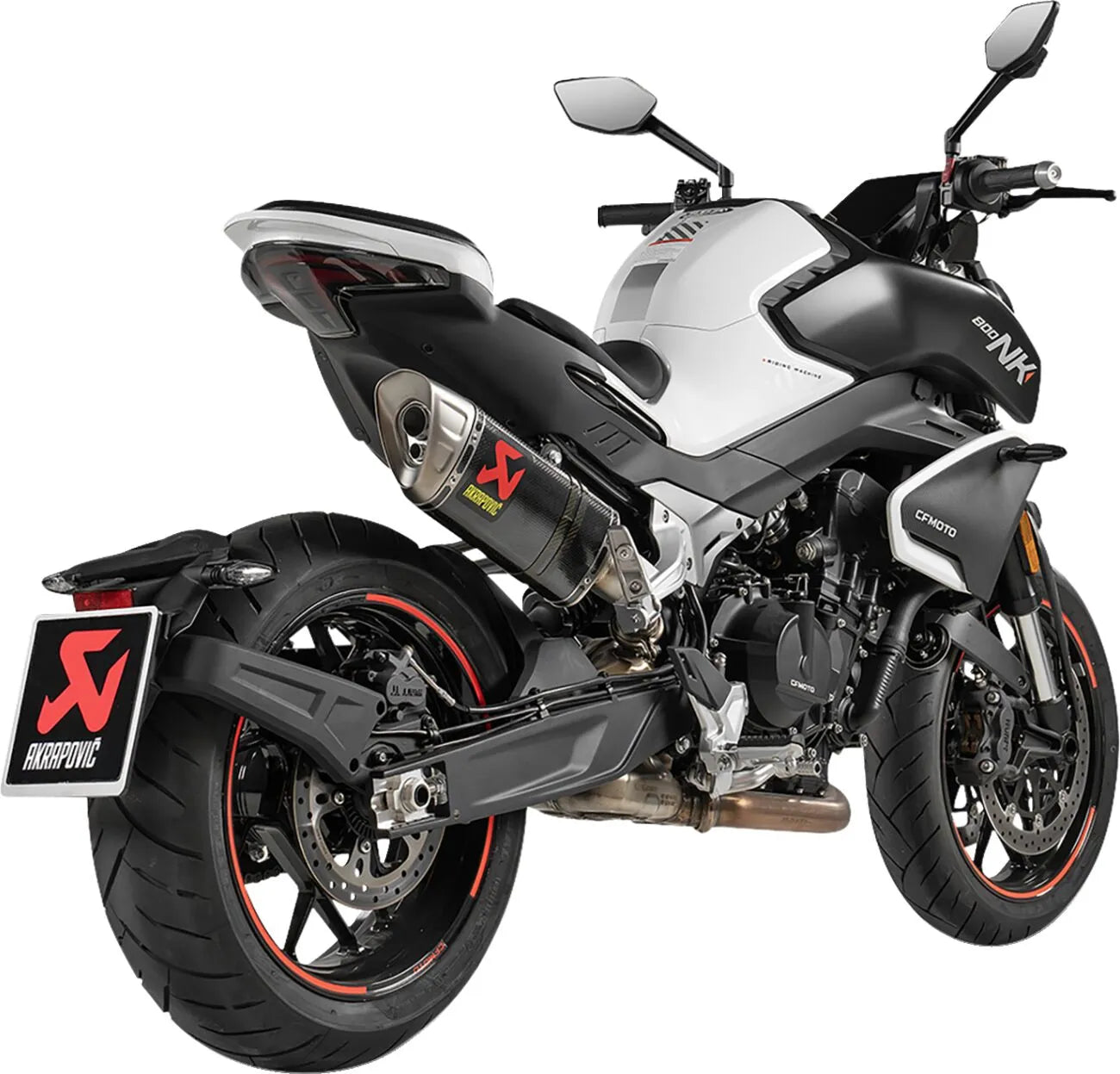 Akrapovic Slip-on-Auspuffanlage für CF Moto 800 NK