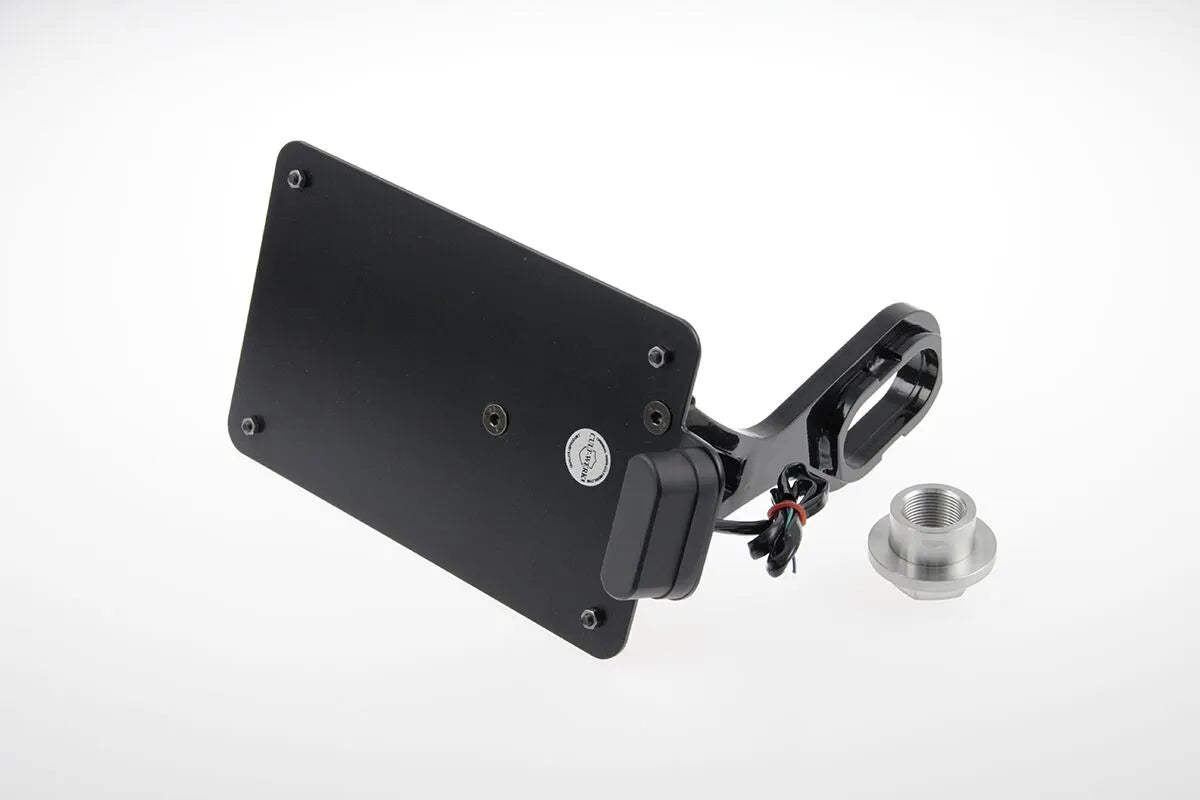 Cult Werk Nummernschildhalter – Schwarzer Stahl