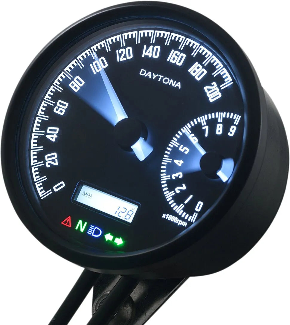 Daytona Tachometer - Elektronische Geschwindigkeitsanzeige