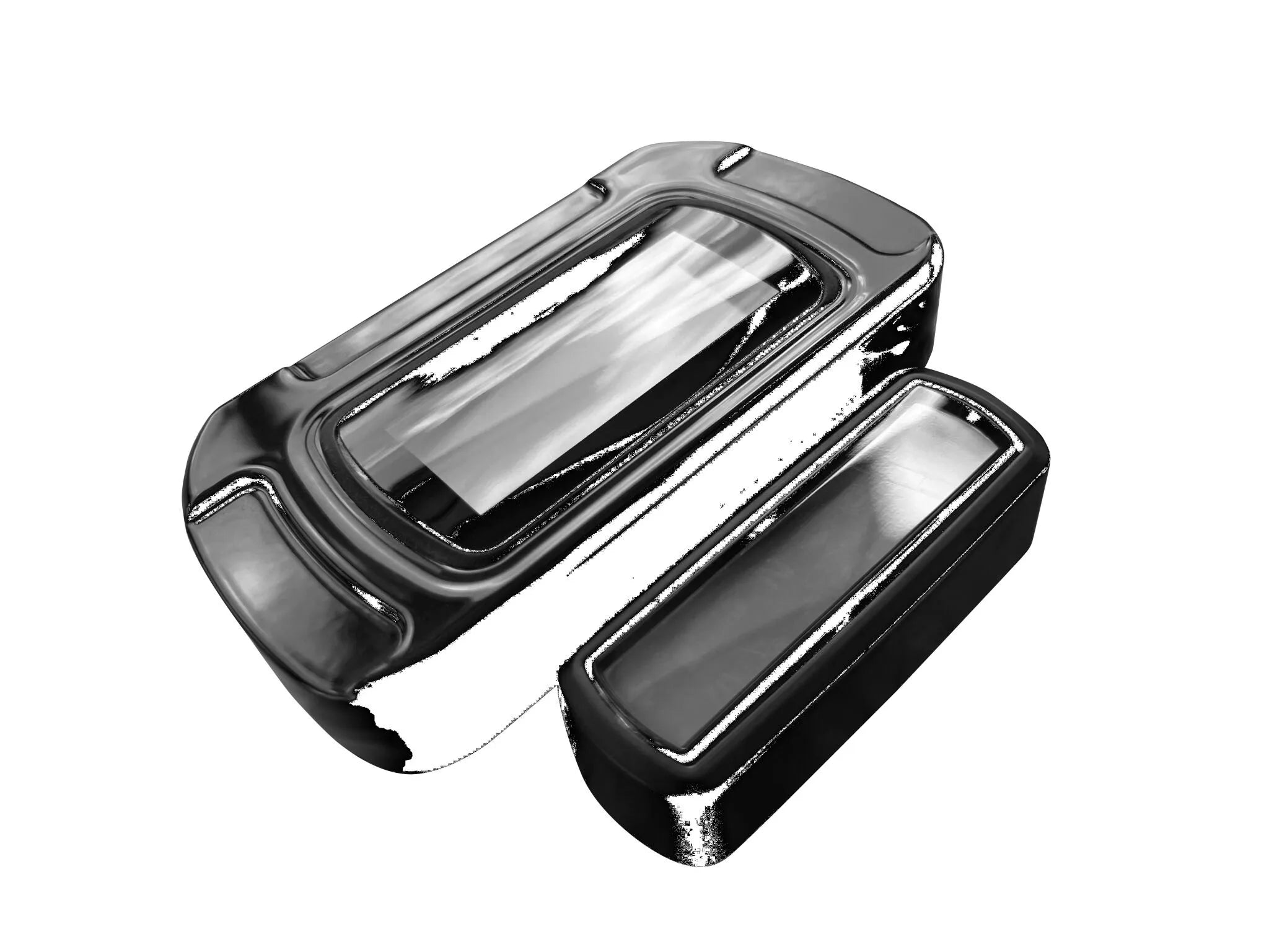 Heinz Bikes Instrumentenhalterung – Schwarzes Billet-Aluminium