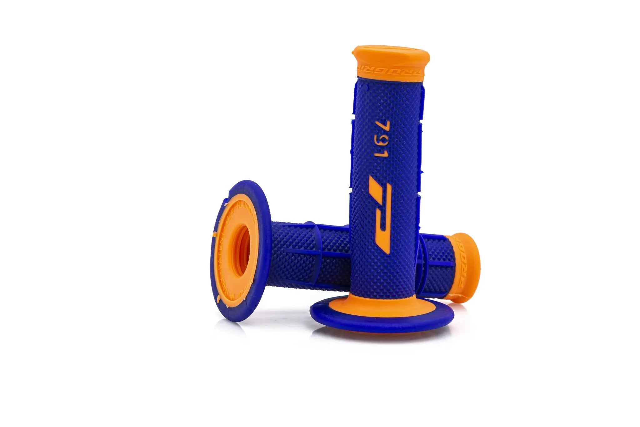 Pro Grip 791 Griffe - Blau/orange Motorrad-Handgriffe