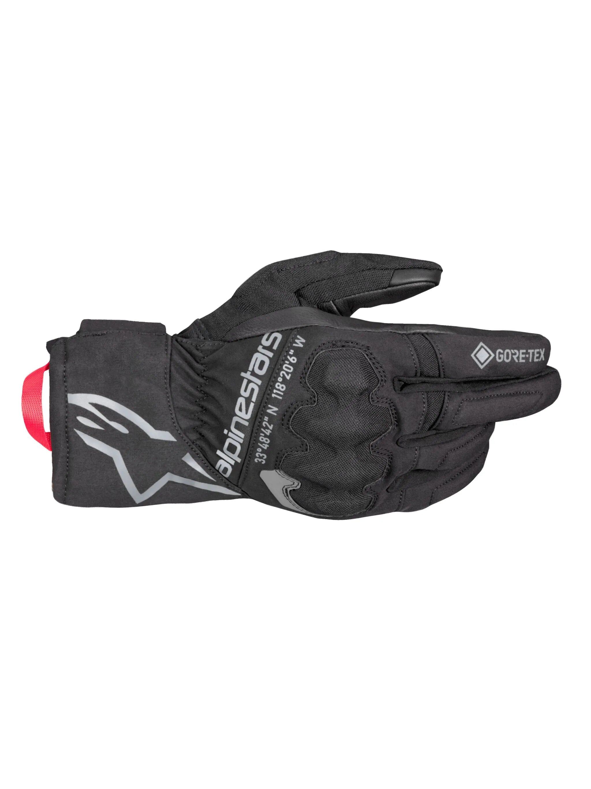 Alpinestars Crestone Gore-Tex isolierte Motorradhandschuhe – Schwarz