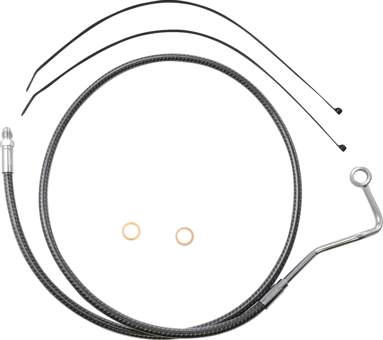 Magnum Shielding Karbonfibr ABS Mittellinien-Bremsleitung