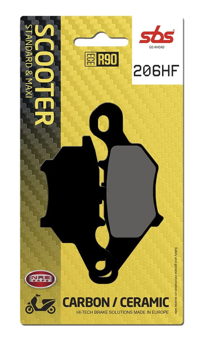 SBS HF Street Keramik-Bremsbeläge für Straßenmotorräder