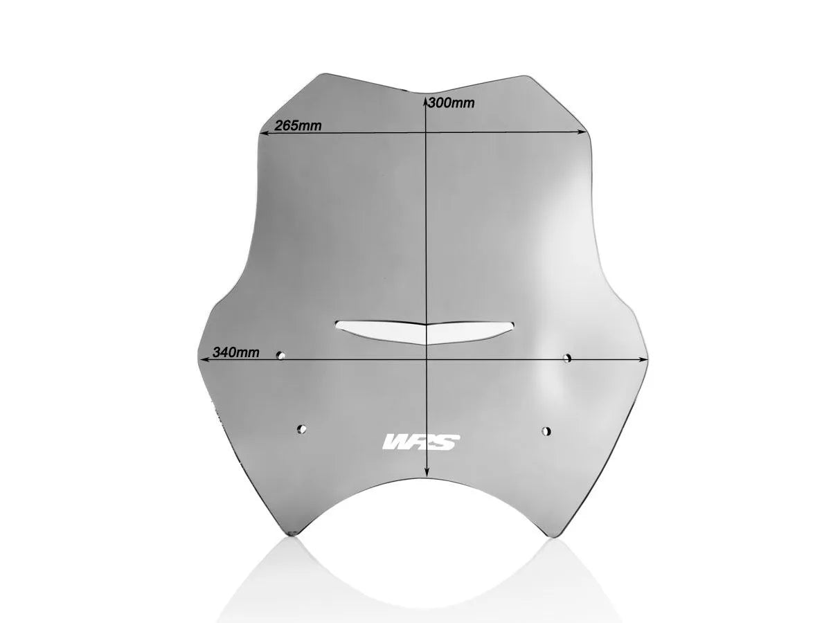 Wrs Windschutzscheibe - Naked Bike Windschutzscheibe