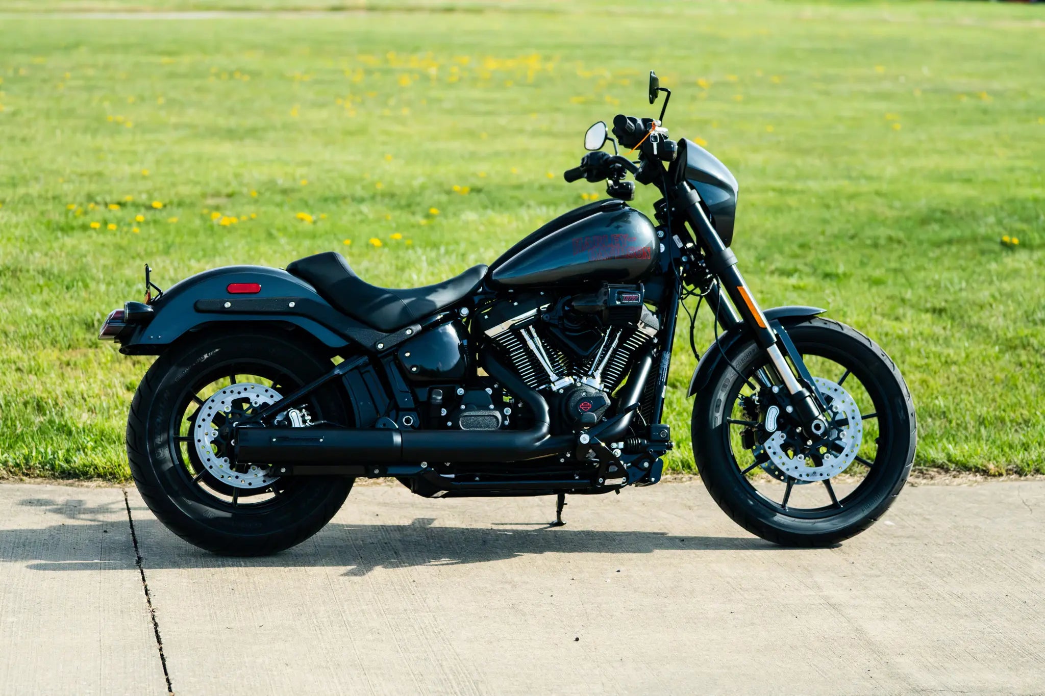 Rinehart Racing 4" HP40 Slip-on Schalldämpfer für Softails