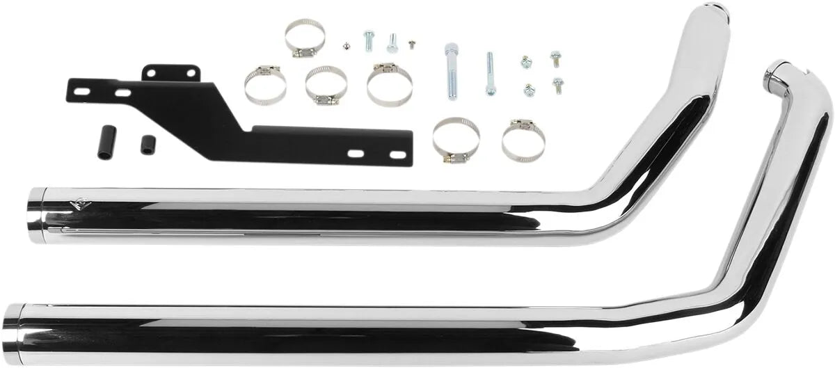 Cobra Dragster Auspuffanlage Komplettsystem Chrom