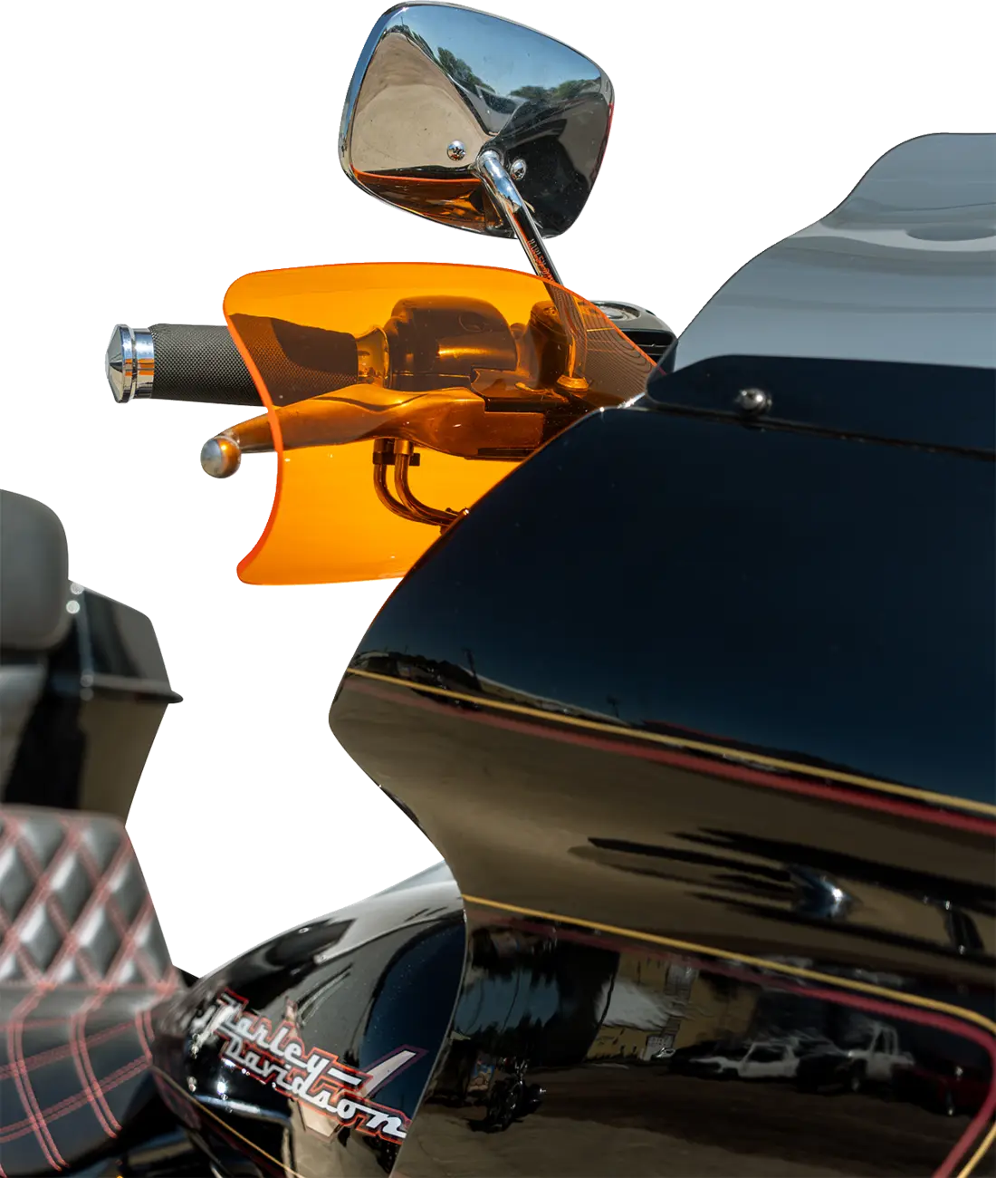 Klock Werks Flare Handschützer – Orange