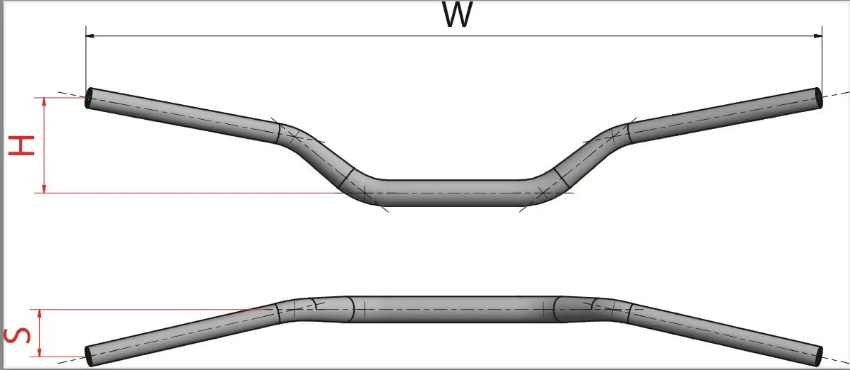 Neken Oversize-Lenker – Erhöhte Stabilität