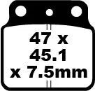 EBC TT Sport Carbon Fusion Bremsbeläge