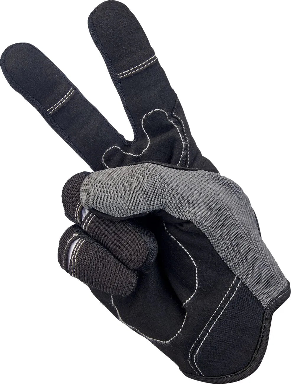 Biltwell Motorradhandschuhe - Schwarz/Grau