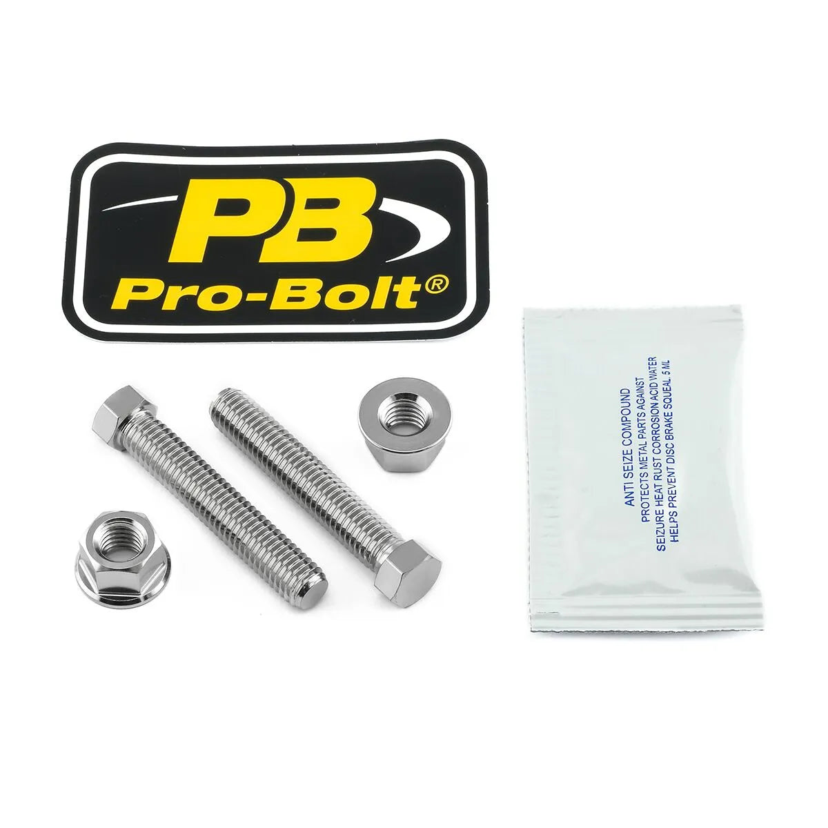 Pro Bolt Edelstahl-Achsenversteller-Set