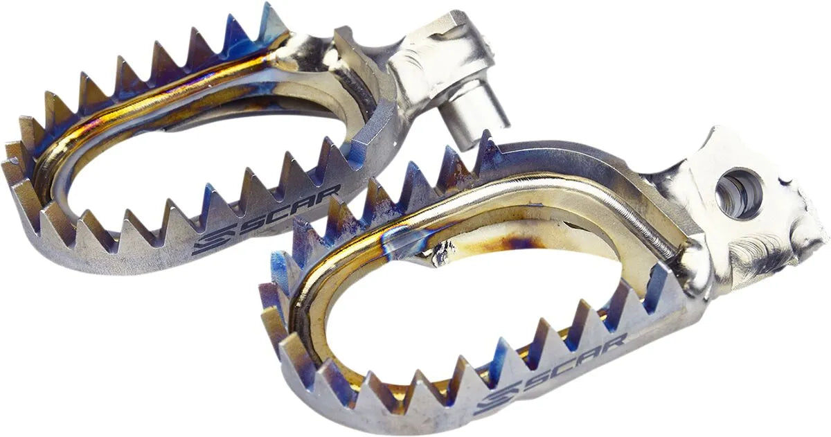 Scar Anti-Schlamm-Titan-Fußrasten