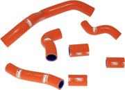 Samco Sport Kühlerschlauch-Set – Orange Silikon