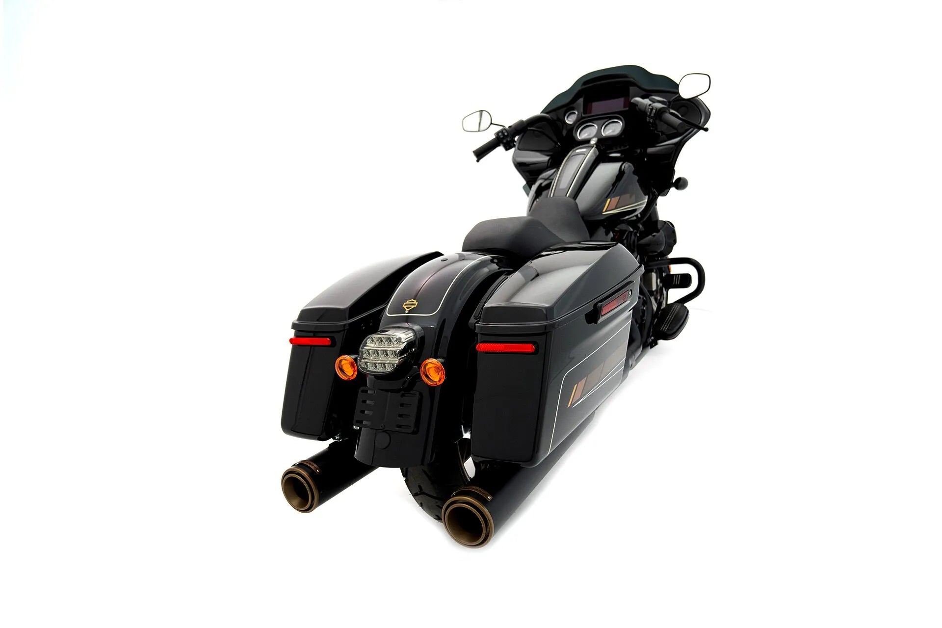 Rinehart Racing HP45 XL Slip-on-Schalldämpfer für HD Touring